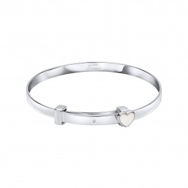 Dětský stříbrný náramek D for diamond
