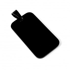 Dog Tag - vojenská známka na gravírování BLACK