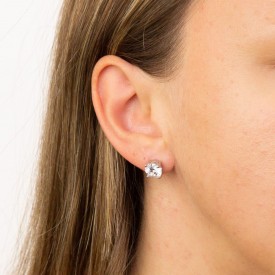 Luxusní stříbrné náušnice Diamonfire 2ct