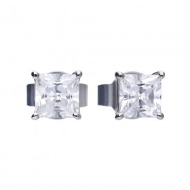 Luxusní stříbrné náušnice Diamonfire