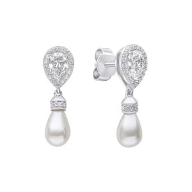 Luxusní stříbrné náušnice Diamonfire