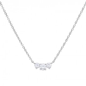 Luxusní stříbrný náhrdelník Diamonfire