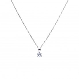 Luxusní stříbrné přívěsek s řetízkem Diamonfire 0.5ct