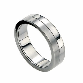 Ocelový prsten pro muže zn. Fred Bennett