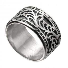 Pánský keltský stříbrný  prsten