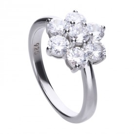 Prémiový stříbrný prsten Diamonfire se syntetickými diamanty