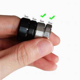 Prsten z chirurgické oceli 6mm / 8mm