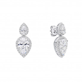 Stříbrné náušnice Diamonfire