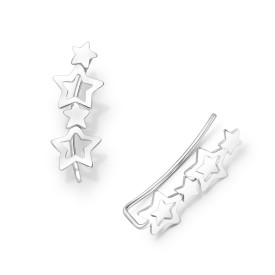 Stříbrné náušnice STAR Ear Pins