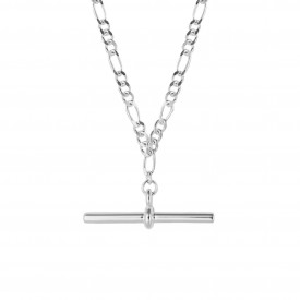 Stříbrný náhrdelník T-Bar