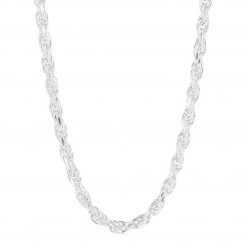 Stříbrný řetízek Diamond Cut Rope 51cm