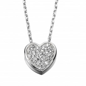 Stříbrný náhrdelník z kolekce Facets Brilliance