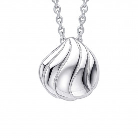 Stříbrný přívěsek Organic Wave Teardrop