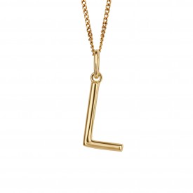 Stříbrný přívěsek - písmeno L