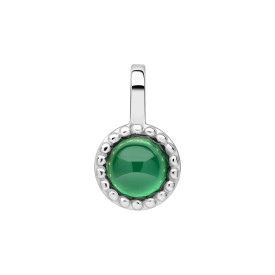 Stříbrný přívěsek Emerald - Květen