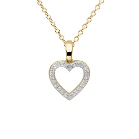 Stříbrný přívěsek s řetízkem Diamonfire