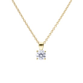 Stříbrný přívěsek s řetízkem Diamonfire