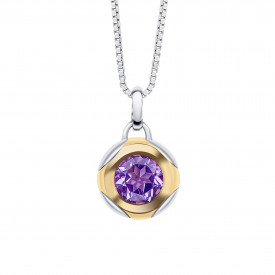 Stříbrný přívěsek s řetízkem Fiorelli silver