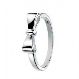 Stříbrný prsten zn. Elements silver (mašle)
