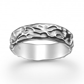 Stříbrný prsten pro muže
