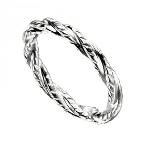 Stříbrný  prsten