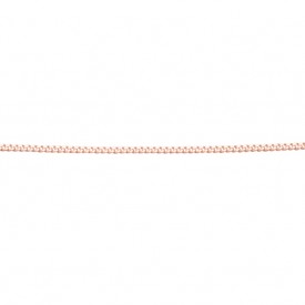 Stříbrný řetízek Elements Silver rose gold plated