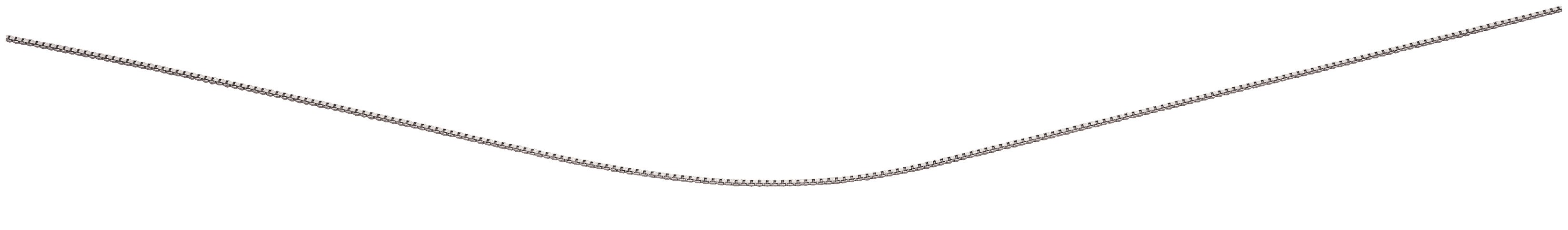 Stříbrný řetízek rodiovaná (41 - 46cm)