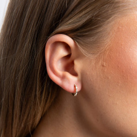 Stříbrné náušnice Diamonfire