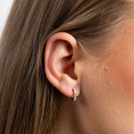 Stříbrné náušnice Diamonfire