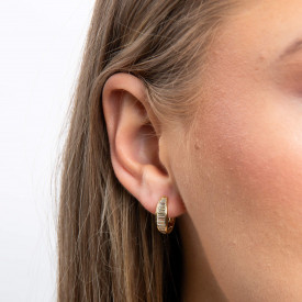 Stříbrné náušnice Diamonfire