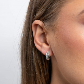 Stříbrné náušnice Diamonfire