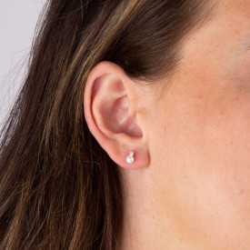 Stříbrné náušnice