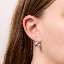 Stříbrné náušnice