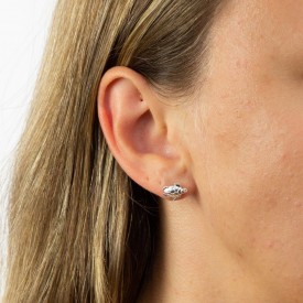 Stříbrné náušnice Elements silver