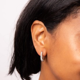 Stříbrné náušnice Fiorelli silver