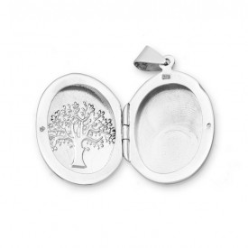 Stříbrný medailón Strom života