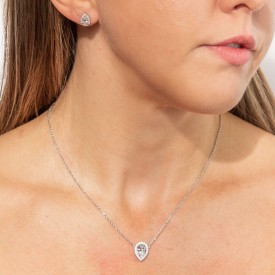 Stříbrný náhrdelník Diamonfire