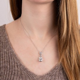 Stříbrný náhrdelník Diamonfire