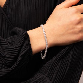 Stříbrný náramek Diamonfire