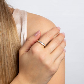 Stříbrný prsten Diamonfire