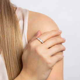 Stříbrný prsten Diamonfire
