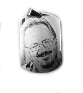 Gravírovanie fotografie tváre
