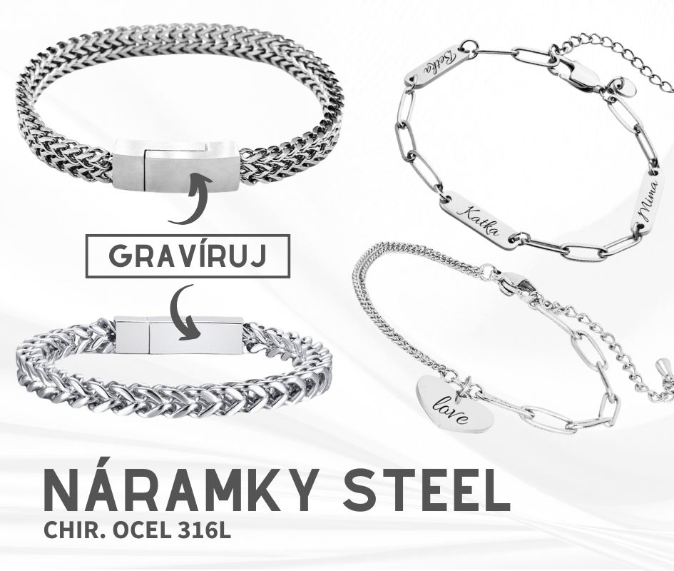náramky ocel